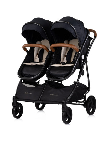 KBDS02501BB,Carucior gemeni Chipolino Duo Smart 2 in 1 blackberry