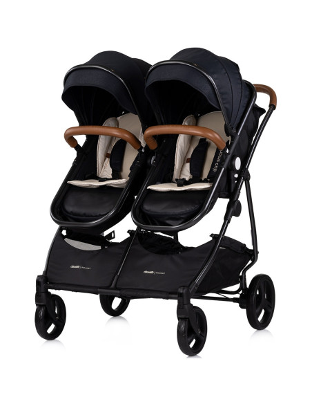 KBDS02501BB,Carucior gemeni Chipolino Duo Smart 2 in 1 blackberry