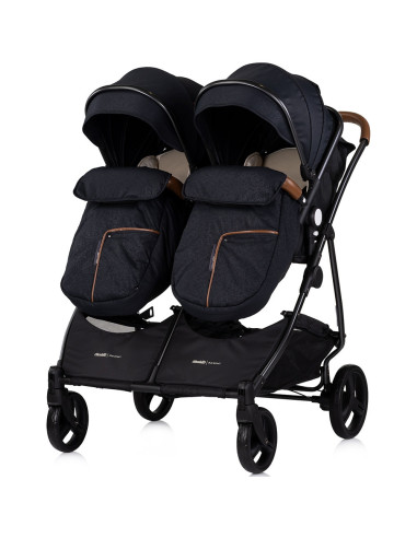 KBDS02501BB,Carucior gemeni Chipolino Duo Smart 2 in 1 blackberry