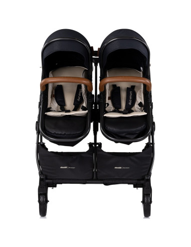 KBDS02501BB,Carucior gemeni Chipolino Duo Smart 2 in 1 blackberry