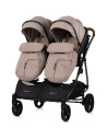 KBDS02503TR,Carucior gemeni Chipolino Duo Smart 2 in 1 tiramisu