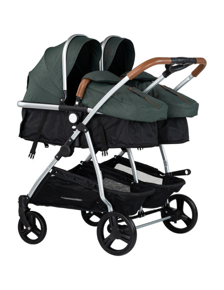 KBDS02504BA,Carucior gemeni Chipolino Duo Smart 2 in 1 basil KBDS02504BA,Carucior gemeni Chipolino Duo Smart 2 in 1 basil