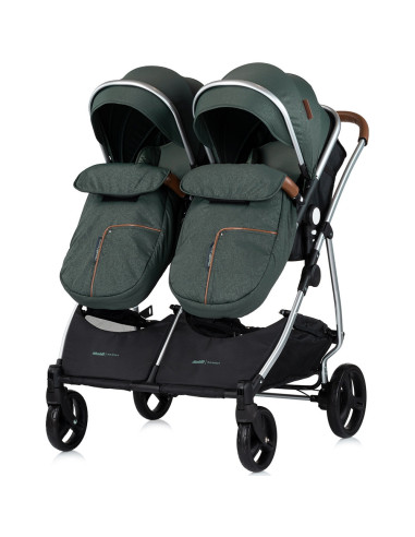 KBDS02504BA,Carucior gemeni Chipolino Duo Smart 2 in 1 basil KBDS02504BA,Carucior gemeni Chipolino Duo Smart 2 in 1 basil
