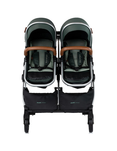 KBDS02504BA,Carucior gemeni Chipolino Duo Smart 2 in 1 basil KBDS02504BA,Carucior gemeni Chipolino Duo Smart 2 in 1 basil