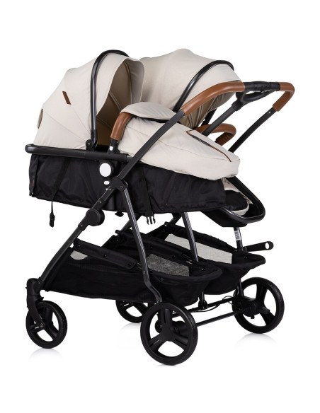 KBDS02505BI,Carucior gemeni Chipolino Duo Smart 2 in 1 biscotta KBDS02505BI,Carucior gemeni Chipolino Duo Smart 2 in 1 biscotta
