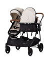 KBDS02505BI,Carucior gemeni Chipolino Duo Smart 2 in 1 biscotta