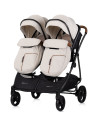 KBDS02505BI,Carucior gemeni Chipolino Duo Smart 2 in 1 biscotta