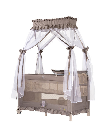 KOSIPA252BE,Patut pliabil Chipolino Palace Bear beige