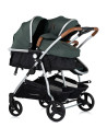 ST-KBDS02504BA,Carucior gemeni Chipolino Duo Smart 3 in 1 basil