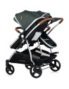 ST-KBDS02504BA,Carucior gemeni Chipolino Duo Smart 3 in 1 basil