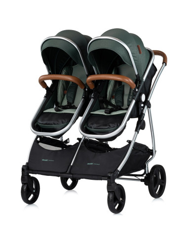 ST-KBDS02504BA,Carucior gemeni Chipolino Duo Smart 3 in 1 basil ST-KBDS02504BA,Carucior gemeni Chipolino Duo Smart 3 in 1 basil