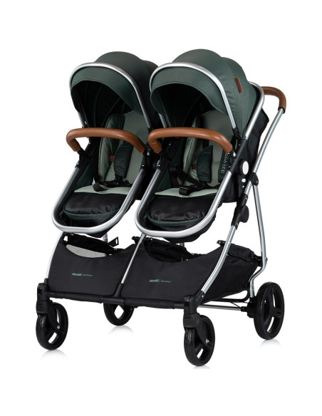 ST-KBDS02504BA,Carucior gemeni Chipolino Duo Smart 3 in 1 basil ST-KBDS02504BA,Carucior gemeni Chipolino Duo Smart 3 in 1 basil