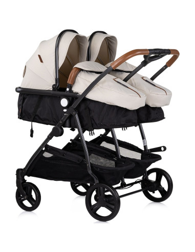 ST-KBDS02505BI,Carucior gemeni Chipolino Duo Smart 3 in 1 biscotta ST-KBDS02505BI,Carucior gemeni Chipolino Duo Smart 3 in 1 biscotta