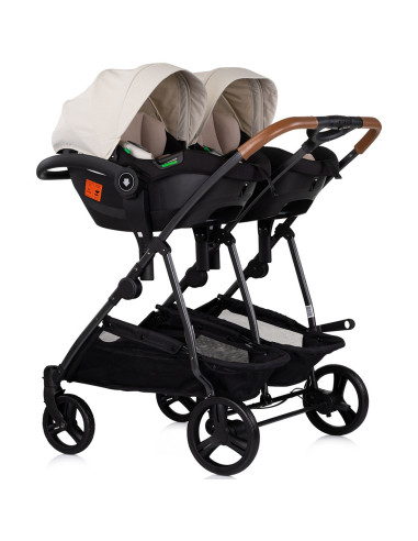 ST-KBDS02505BI,Carucior gemeni Chipolino Duo Smart 3 in 1 biscotta ST-KBDS02505BI,Carucior gemeni Chipolino Duo Smart 3 in 1 biscotta
