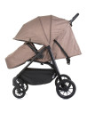 KBTP02502TR,Carucior gemeni Chipolino Top Stars tiramisu