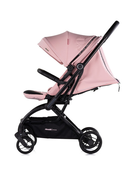 LKRV02506PM,Carucior sport Chipolino Revolut cu sezut rotativ pink marshmallow