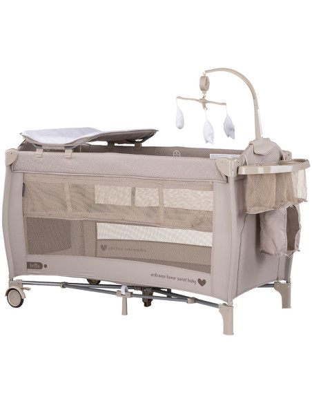 KOSIB0252TR,Patut pliabil Chipolino Bella tiramisu