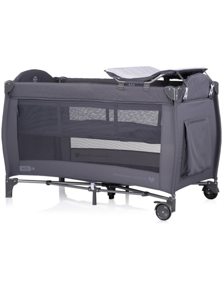 KOSIB0254AN,Patut pliabil Chipolino Bella anthracite