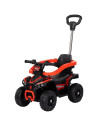 ROCATVH02501RE,Masinuta de impins Chipolino ATV cu maner red