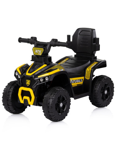 ROCATVH02502YE,Masinuta de impins Chipolino ATV cu maner yellow