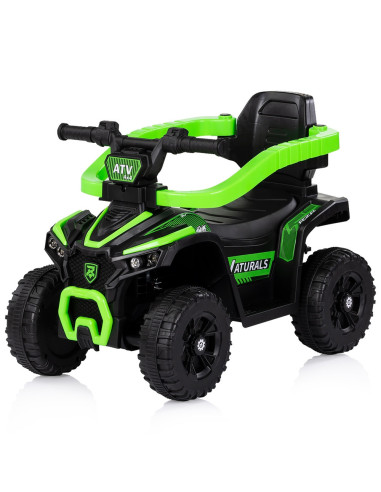 ROCATVH02503GR,Masinuta de impins Chipolino ATV cu maner green