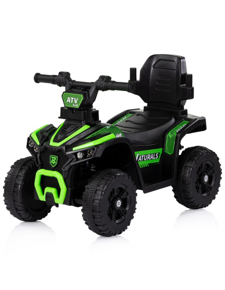 ROCATVH02503GR,Masinuta de impins Chipolino ATV cu maner green
