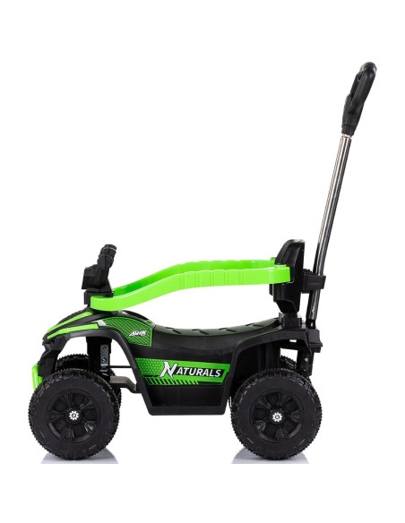 ROCATVH02503GR,Masinuta de impins Chipolino ATV cu maner green