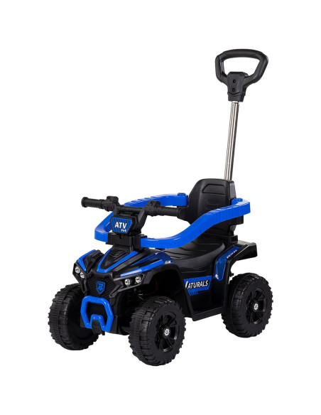 ROCATVH02504BL,Masinuta de impins Chipolino ATV cu maner blue