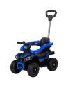ROCATVH02504BL,Masinuta de impins Chipolino ATV cu maner blue