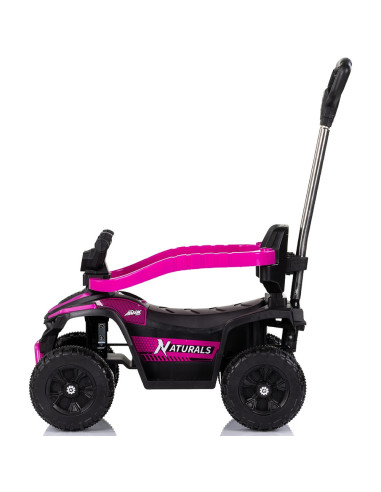 ROCATVH02505PI,Masinuta de impins Chipolino ATV cu maner pink