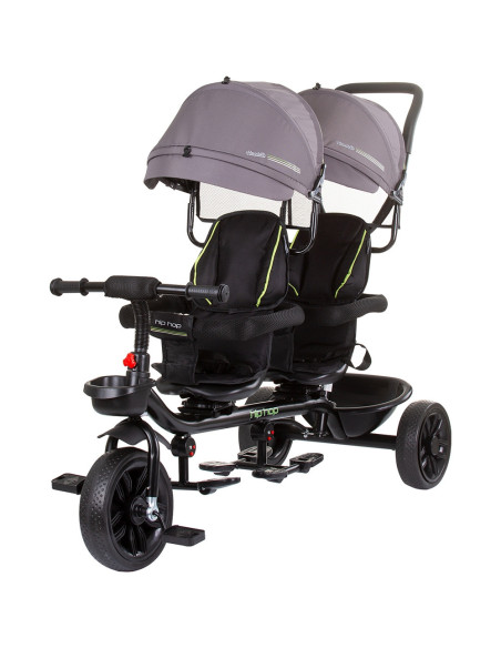 TRKHH0232GT,Tricicleta gemeni Chipolino Hip Hop graphite