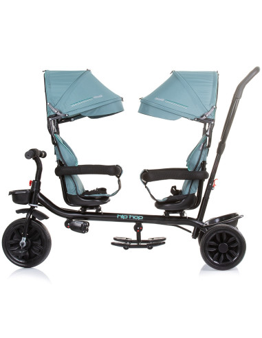 TRKHH0234AL,Tricicleta gemeni Chipolino Hip Hop aloe