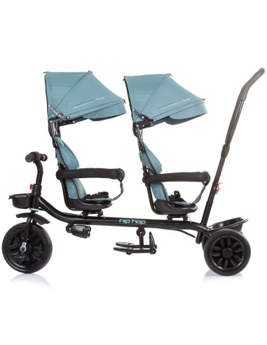 TRKHH0234AL,Tricicleta gemeni Chipolino Hip Hop aloe