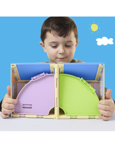G0530,Peppa Pig Locul De Joaca Apasa Si Deschide Al Lui Peppa