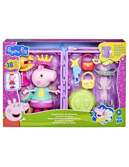 G1017,Peppa Pig Garderoba Lui Peppa