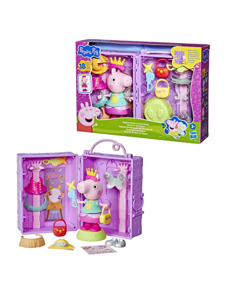 G1017,Peppa Pig Garderoba Lui Peppa