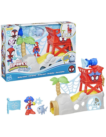 G0665,Spidey Si Prietenii Lui Uimitori Marvel Water Webs Insula Lui Spidey