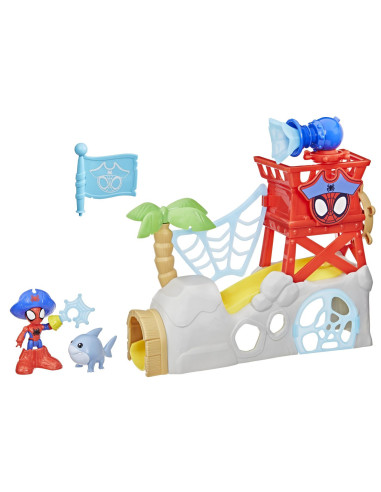 G0665,Spidey Si Prietenii Lui Uimitori Marvel Water Webs Insula Lui Spidey