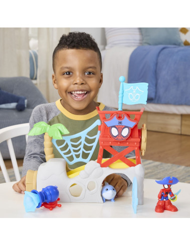 G0665,Spidey Si Prietenii Lui Uimitori Marvel Water Webs Insula Lui Spidey