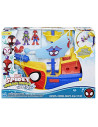 G0666,Spidey Si Prietenii Lui Uimitori Marvel Water Webs Nava Piratilor Cu Bule