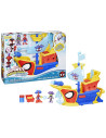 G0666,Spidey Si Prietenii Lui Uimitori Marvel Water Webs Nava Piratilor Cu Bule