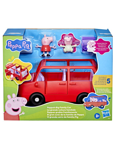G0541,Peppa Pig Masina Familiei Peppa Cu Figurine