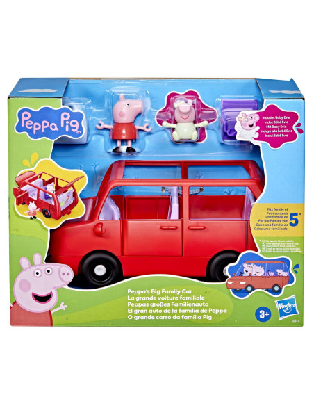 G0541,Peppa Pig Masina Familiei Peppa Cu Figurine