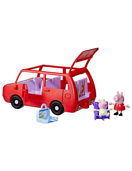 G0541,Peppa Pig Masina Familiei Peppa Cu Figurine