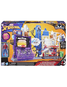 G0737,Set De Joaca Marvel Spider Man Venom Versus Web City Slinging