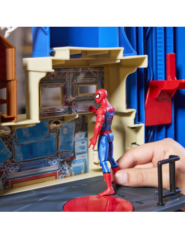 G0737,Set De Joaca Marvel Spider Man Venom Versus Web City Slinging