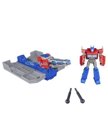 G0750,Transformers Earthspark Camion Cu Remorca De Lupta Optimus Prime