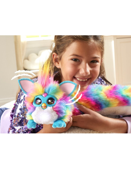 G0668,Furby Dj Furblets Jucarie Interactiva Curcubeu