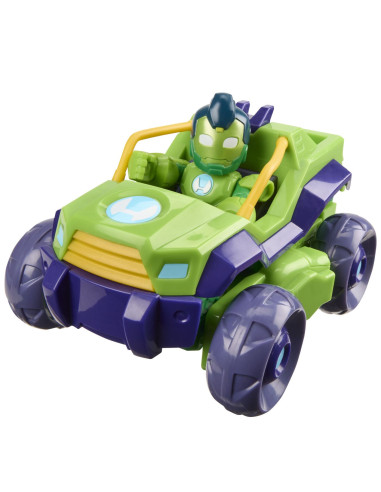 G1258_G1475,Marvel Iron Man Si Prietenii Sai Uimitori Set Vehicul 2 In 1 Si Figurina Iron Hulk