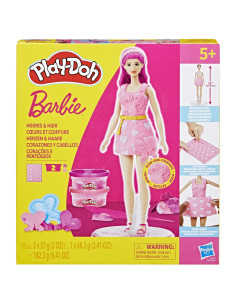 G1357,Play Doh Barbie Set Plastelina Inimioare Si Par